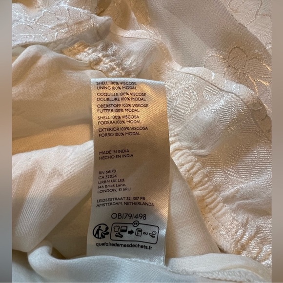 Anthropologie Sheer Surplice Blouse S - Picture 13 of 14